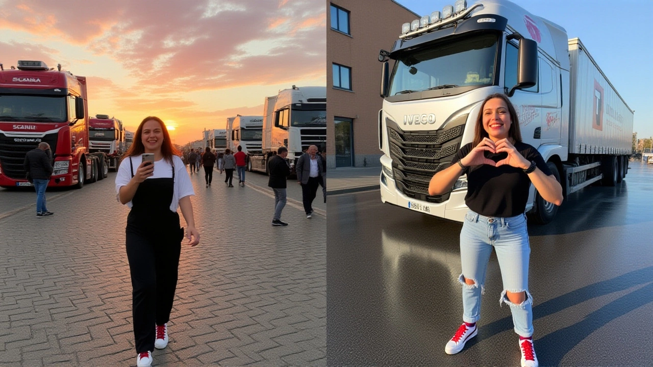 Muere Coco Trucker Girl, la camionera que visibilizó a las mujeres en un sector dominado por hombres